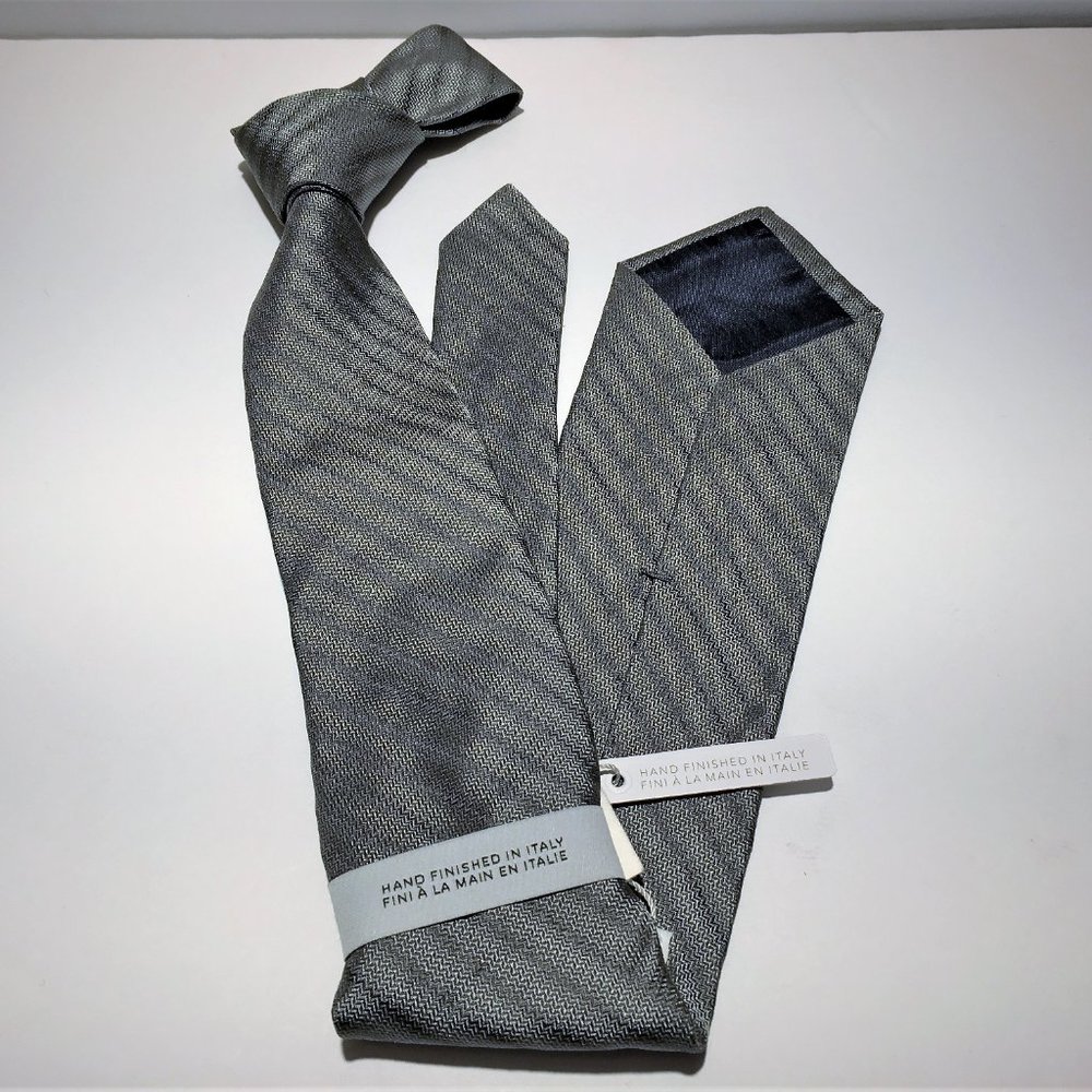 Saks Fifth Ave. Silver Tie.